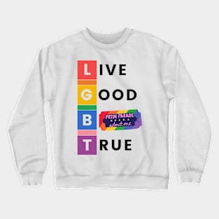 Rainbow Lgbt Pride Crewneck Sweatshirt